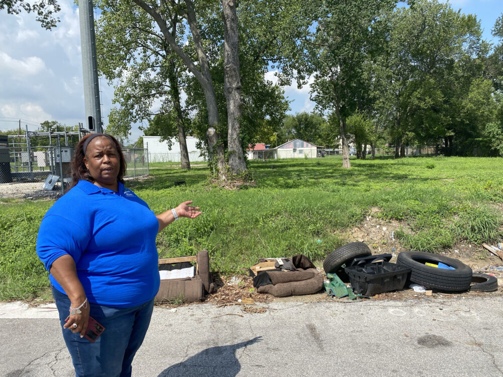After years of trying to get the illegal dumping in her neighborhood under control Huey German-Wilson says she's hopeful the DOJ's investigation will bring about change.