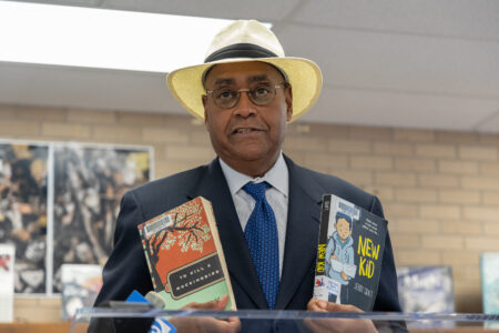Harris County Commissioner Rodney Ellis said the county's library system currently has a majority of the state's banned books in circulation. Taken on September 22, 2022.