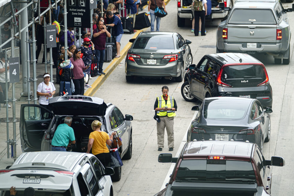 Traffic at Bush Intercontinental Airport