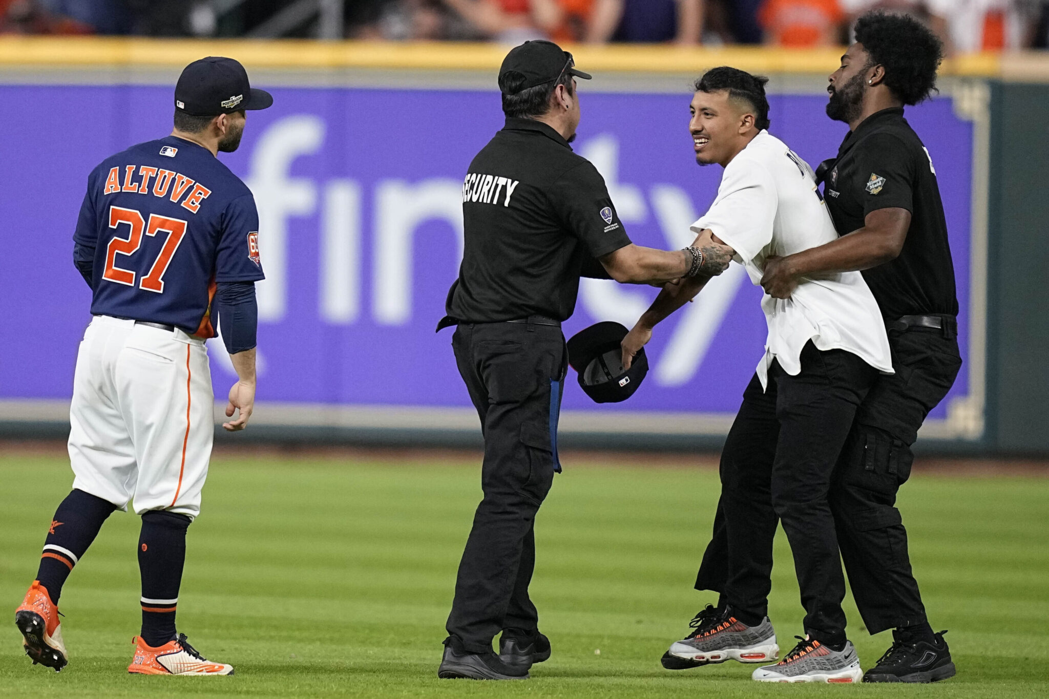 Houston Astros fan who hugged Jose Altuve charged with criminal ...