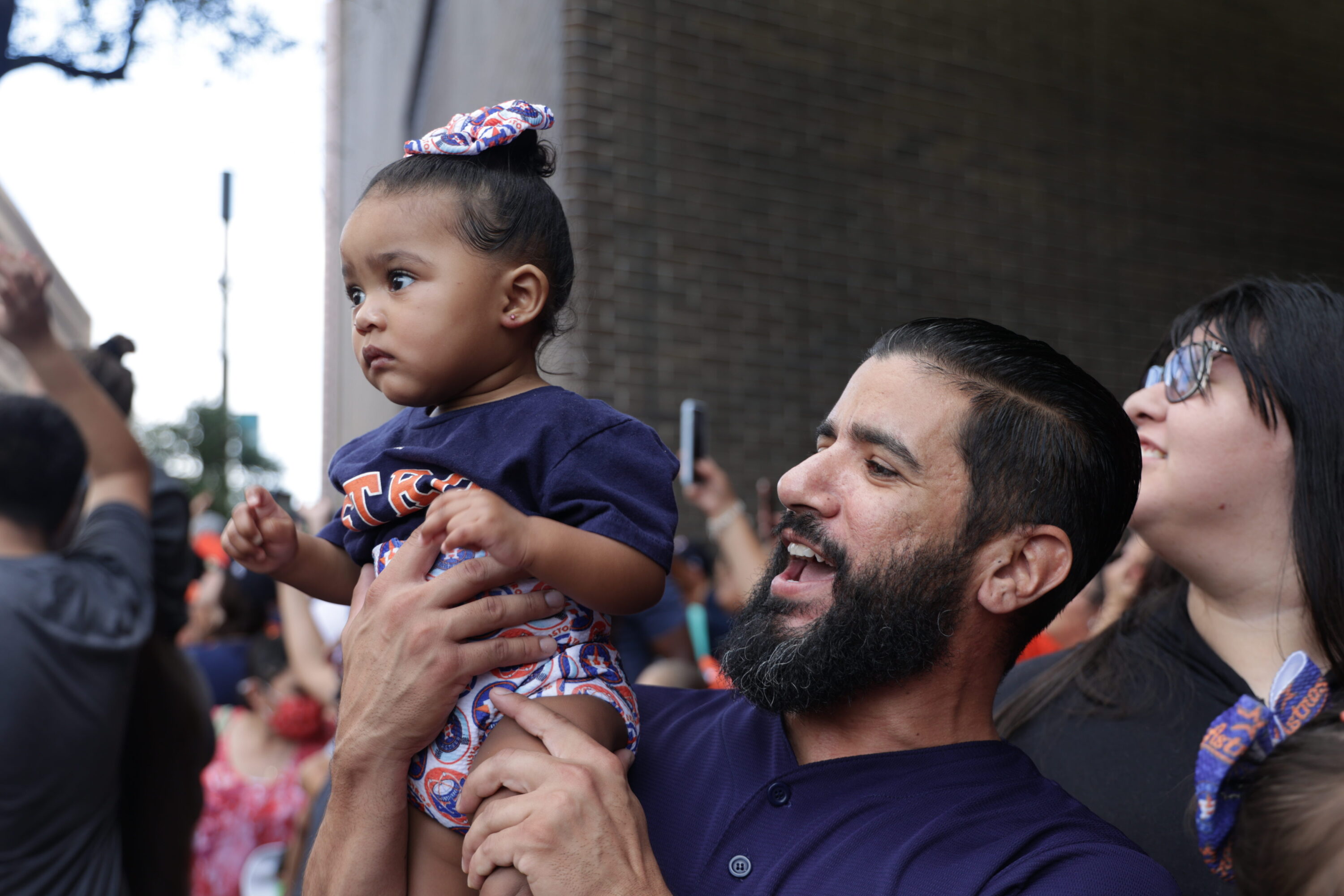 2022 World Series parade attendees pack downtown Houston streets - Houston  Business Journal