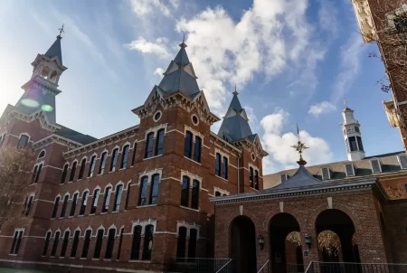 The Old Main building behind the Burleson Quadrangle at Baylor University in Waco. U.S. District Judge Mark Pittman on Thursday struck down President Joe Biden’s student loan forgiveness program, which is estimated to provide debt relief for 3.3 million Texans.