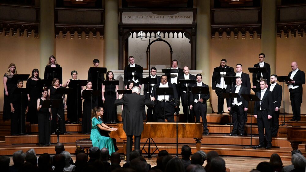 Photo of choir performance