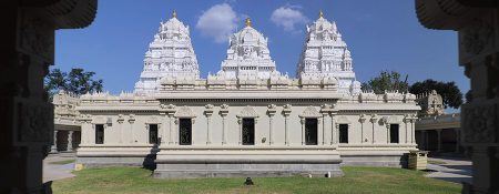 The Sri Meenakshi Hindu Temple is located in Pearland, just outside of Houston.