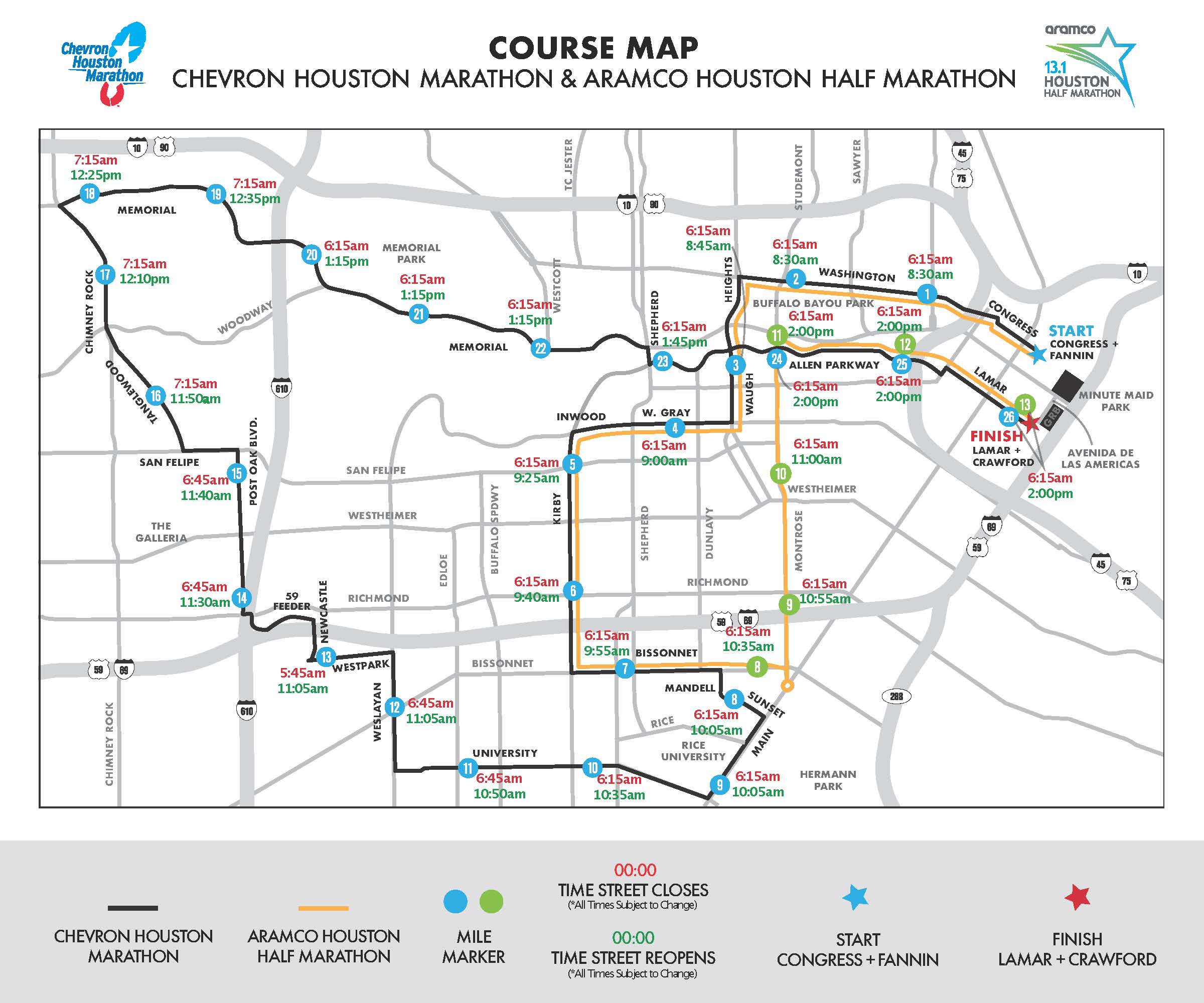 The 2023 Houston Marathon is set to take place this weekend Here’s