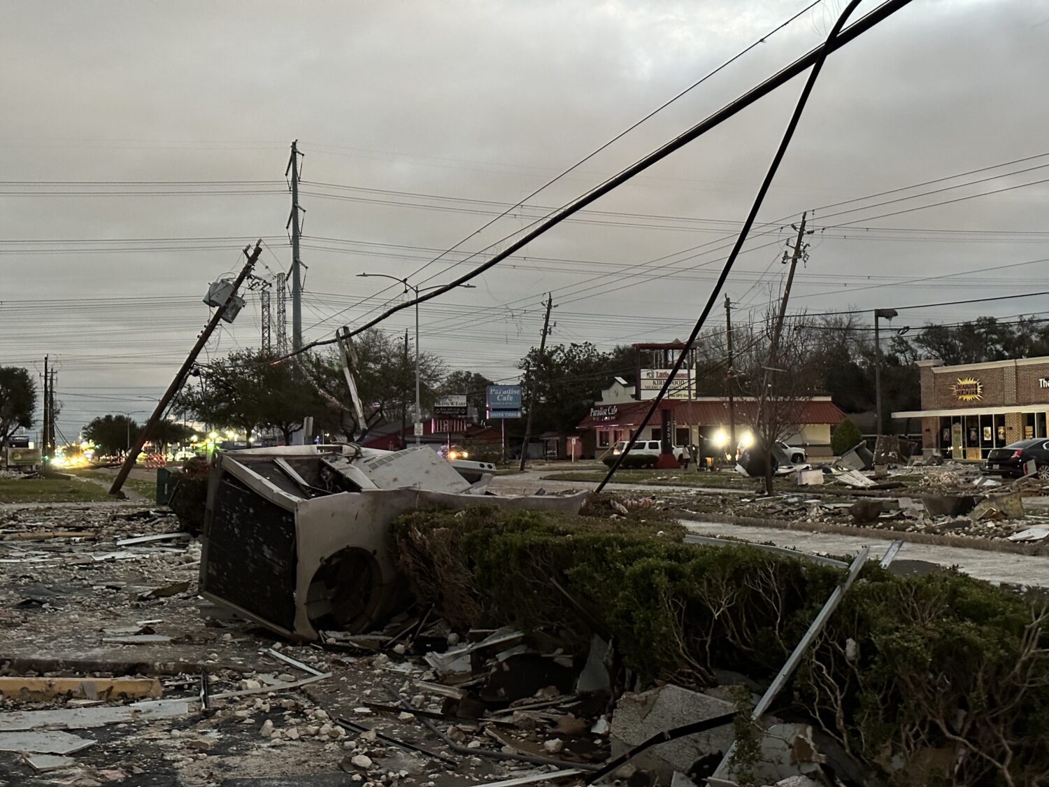 Thousands still without power as recovery continues in Deer Park after