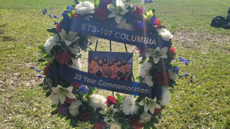 Families and NASA employees remember the Columbia crew as the 20th anniversary of their death approaches.