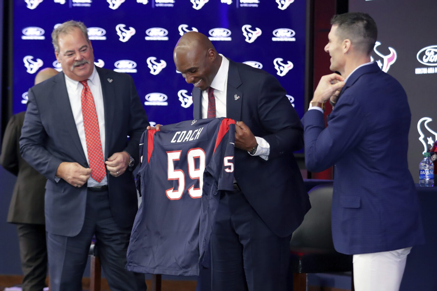 Houston Texans Welcome Home Coach Demeco T-s Sweater den-min in 2023