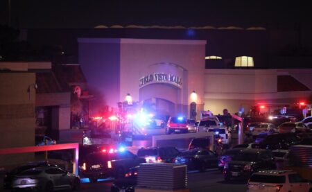 Emergency responders at the El Paso mall