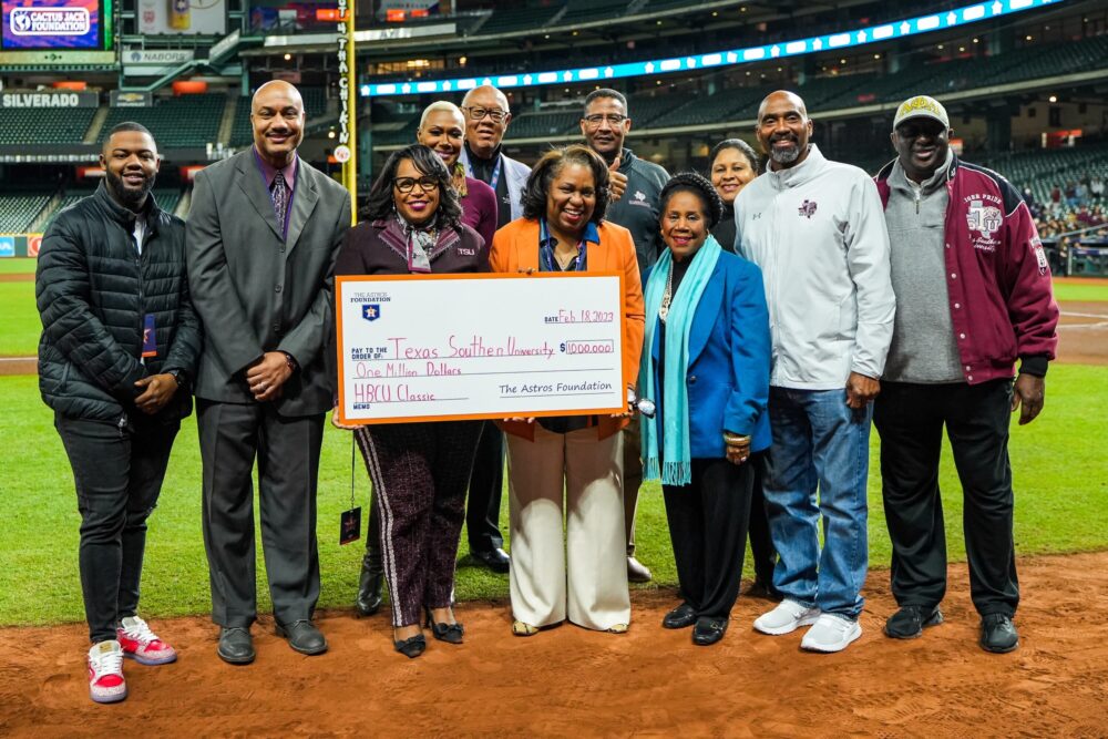 Astros Texas Southern Donation