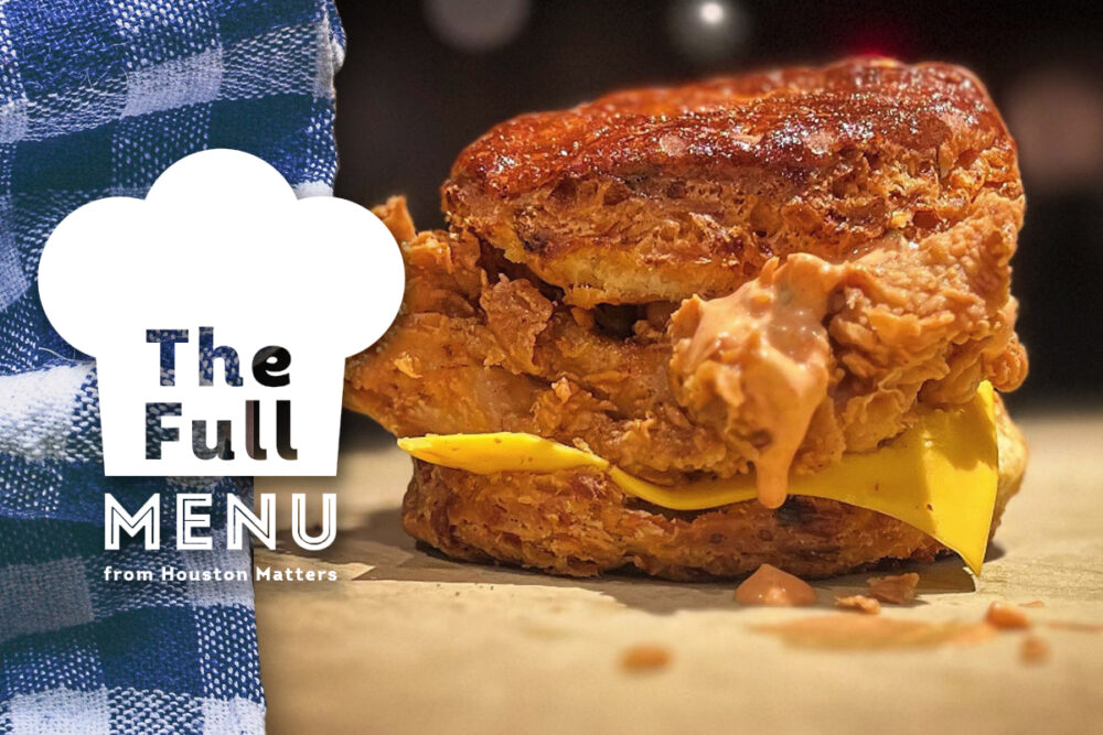 The chicken sandwich at the Chicky Boy popup restaurant in Houston.