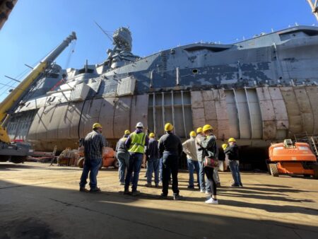 Battleship Texas Repairs