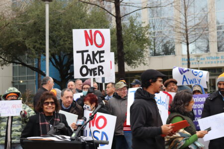 Houston ISD TEA Protest