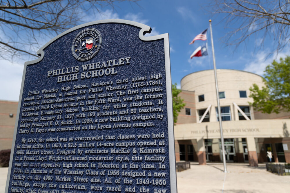 Phillis Wheatley High School was racially segregated nearly a century ago. Today Black students still make up a majority of its population.