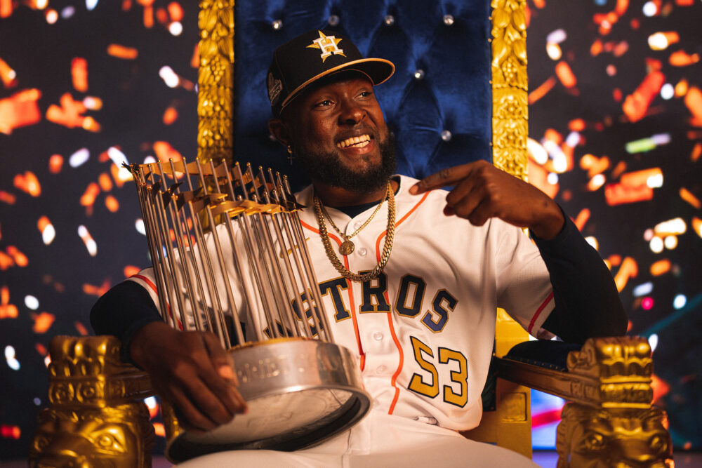  Houston Astros 2022 MLB World Series Champions Gold