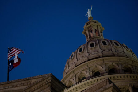 The Texas State Capitol in Austin, TX on Jan. 6, 2022.  Gabriel C. Pérez/KUT