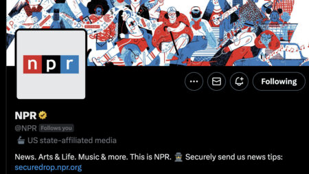 Twitter CEO Elon Musk acknowledged a change in NPR's status on the social media platform he owns that now designates the news outlet as "state-affiliated media."