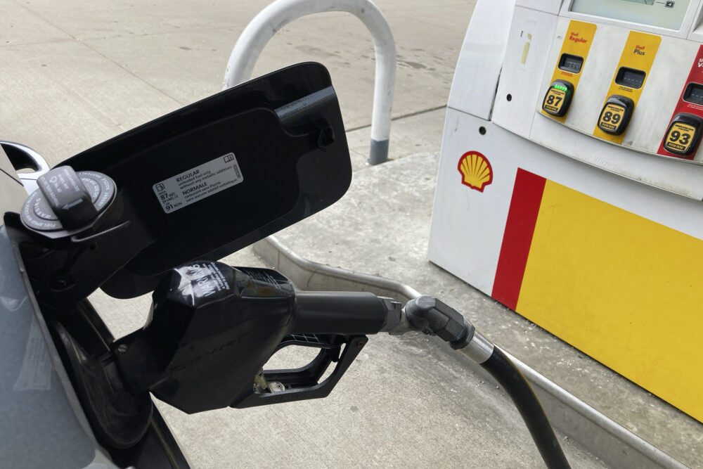 Photo of gas pump