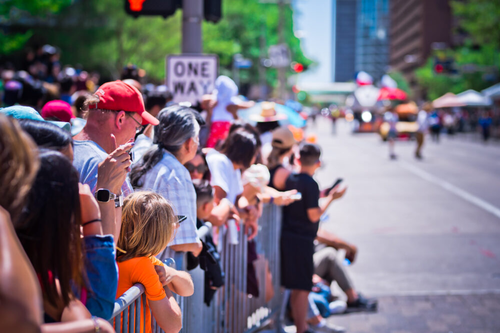 Houston Art Car Parade Crowd