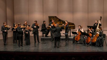 Photo of classical music ensemble on stage