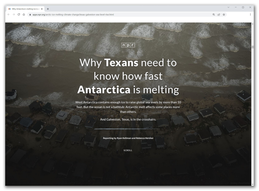 A screen capture of a web browser showing an NPR article.