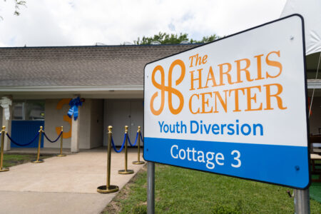 The Harris Center's Youth Diversion Center opened its doors earlier this month. Taken on May 15, 2023.