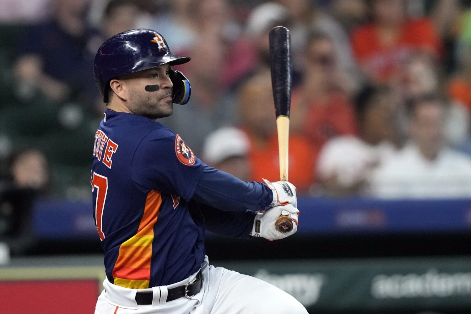 Houston Astros on X: First at bat. First career run.