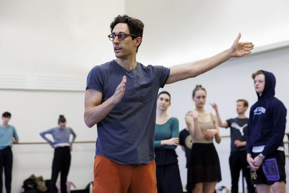 Justin Peck visited an iconic piece of Houston art, and it