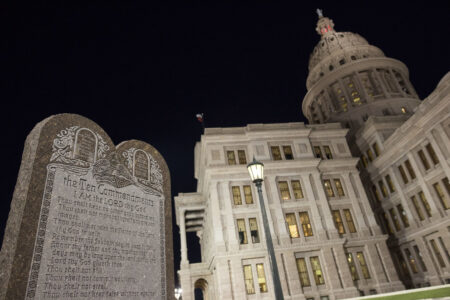 A bill requiring the Ten Commandments be posted in Texas classrooms has failed in the House.