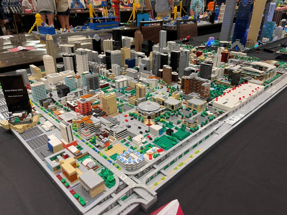 Downtown Houston … in LEGO® bricks! –