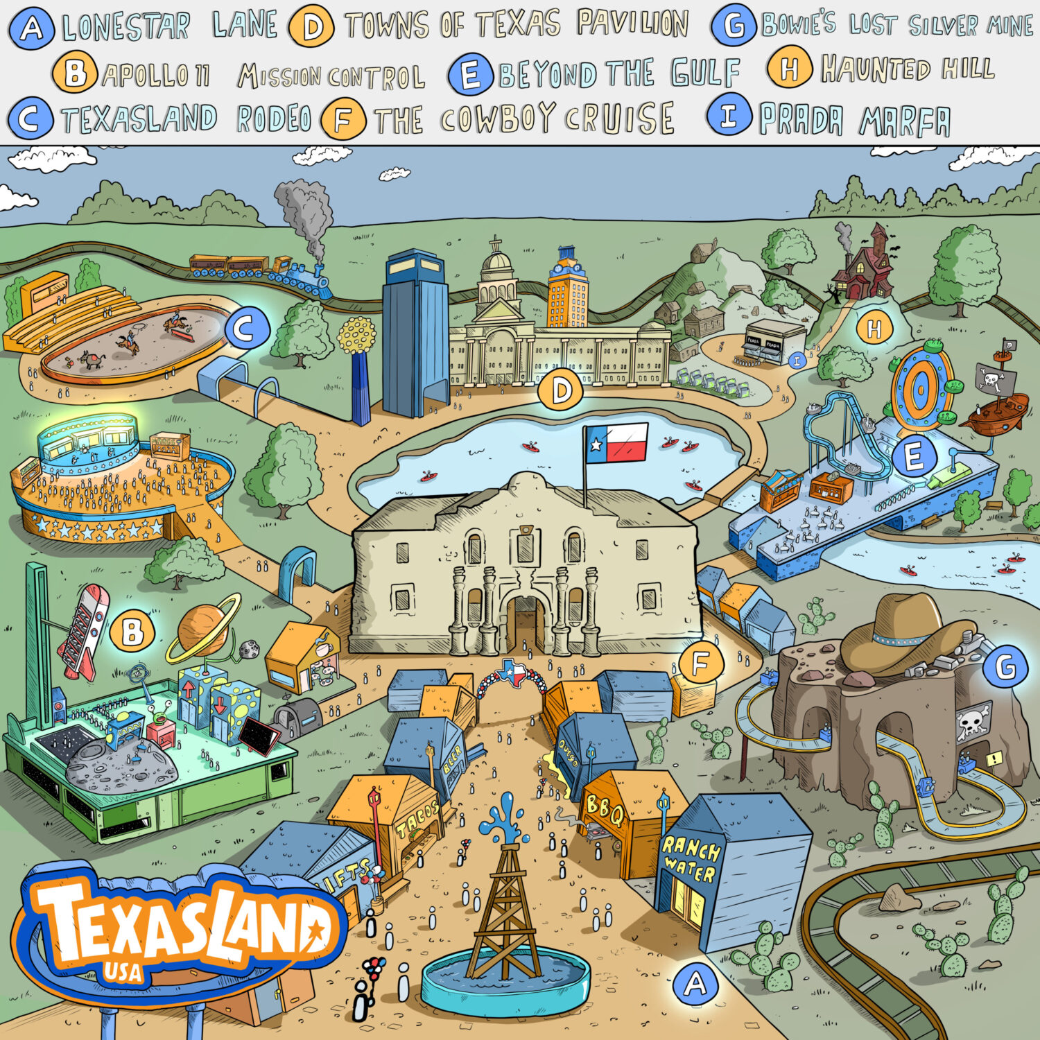 TexasLand' is a big idea for a theme park that could be coming to