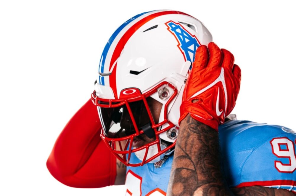 Tennessee Titans to wear Houston Oilers throwback jerseys twice during