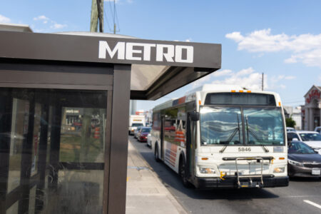 METRO bus stop