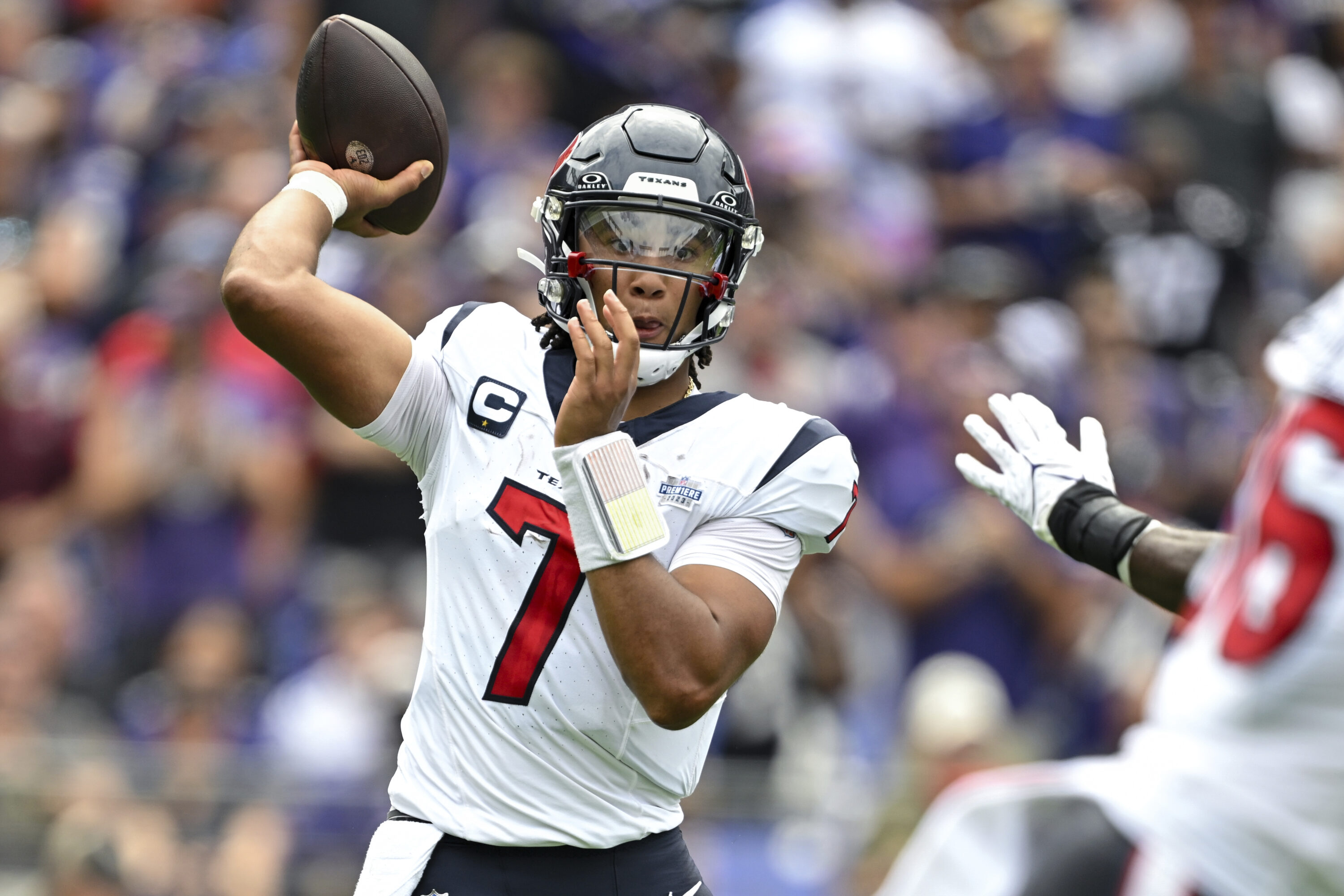 C.J. Stroud gets the start at quarterback for the Houston Texans