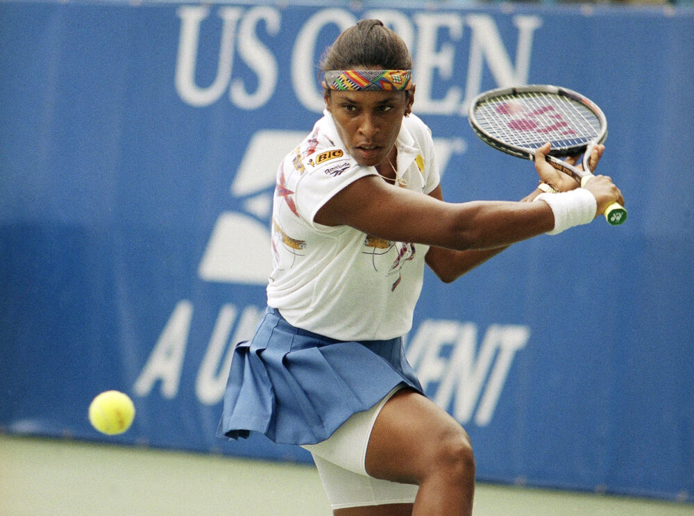 Houston's Zina Garrison during the 1993 U.S. Open.