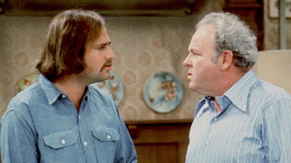 Rob Reiner in a scene from All in the Family