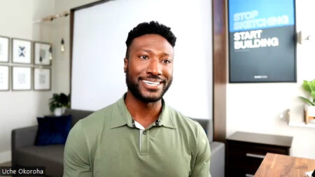 Uche Okoroha appeared on season 5 of Netflix hit show Love Is Blind. Okoroha was criticized by many viewers of the show, but he said he enjoys it.