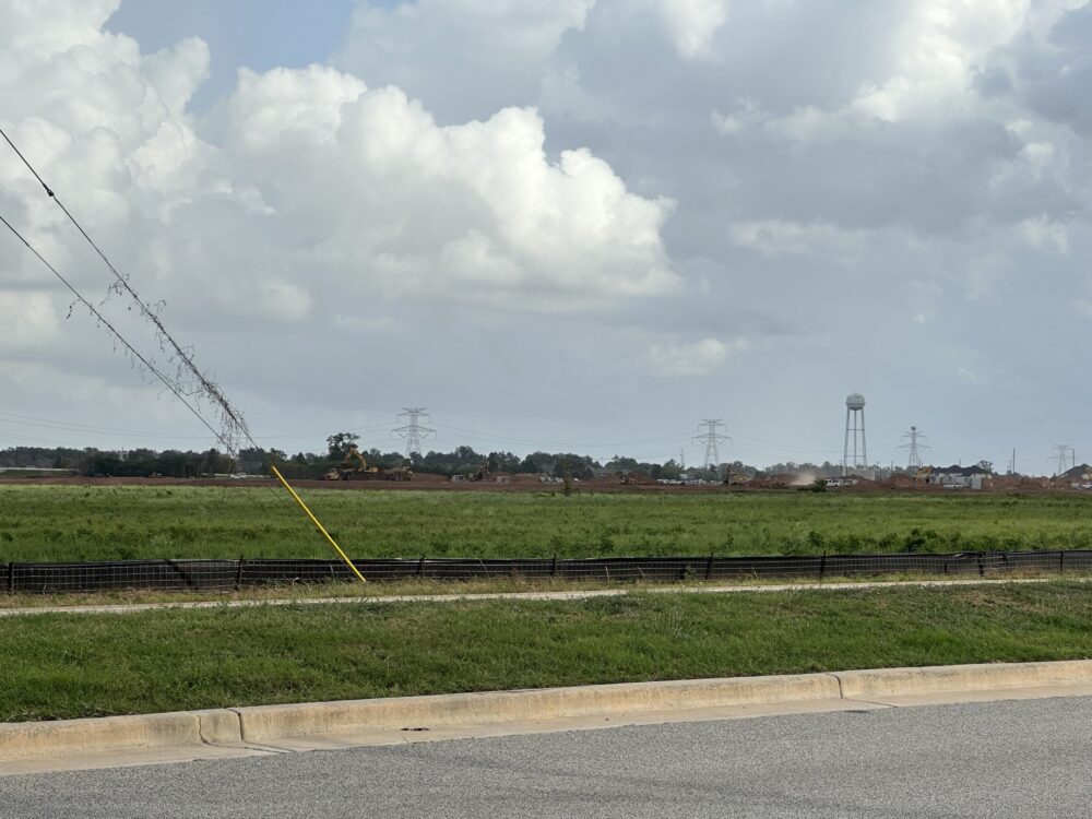 Land that Fort Bend ISD is planning on buying to build a new elementary school. Some are concerned that it could also be a gravesite for prison farmland, similar to that of the Sugar Land 95.