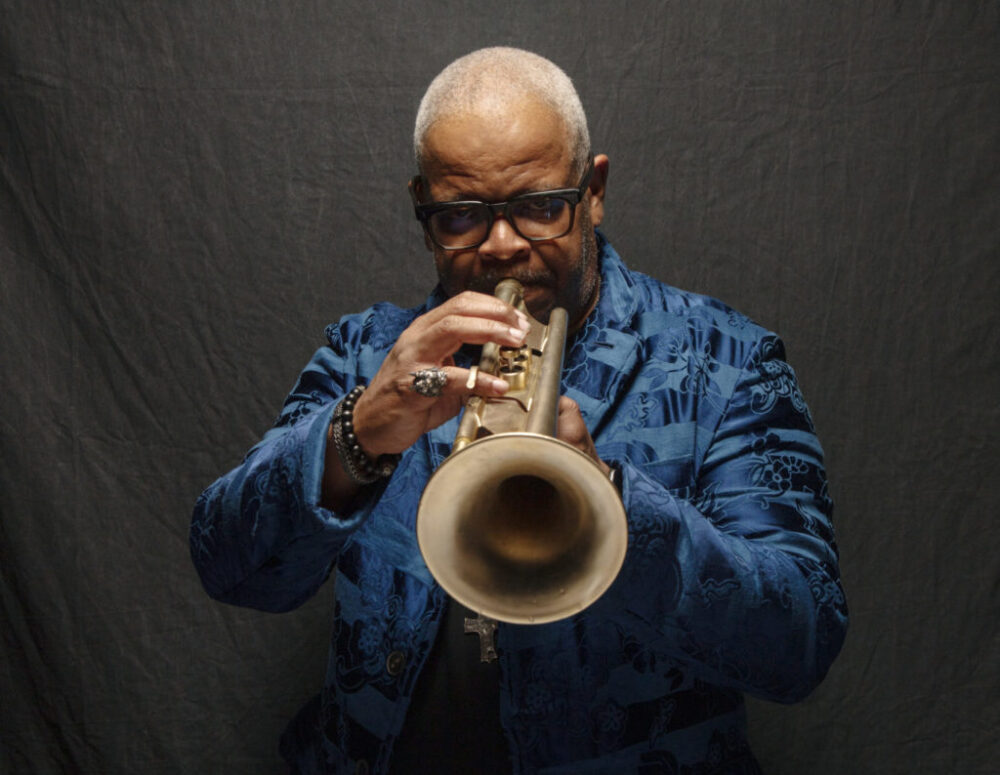 Photo of Terence Blanchard playing trumpet