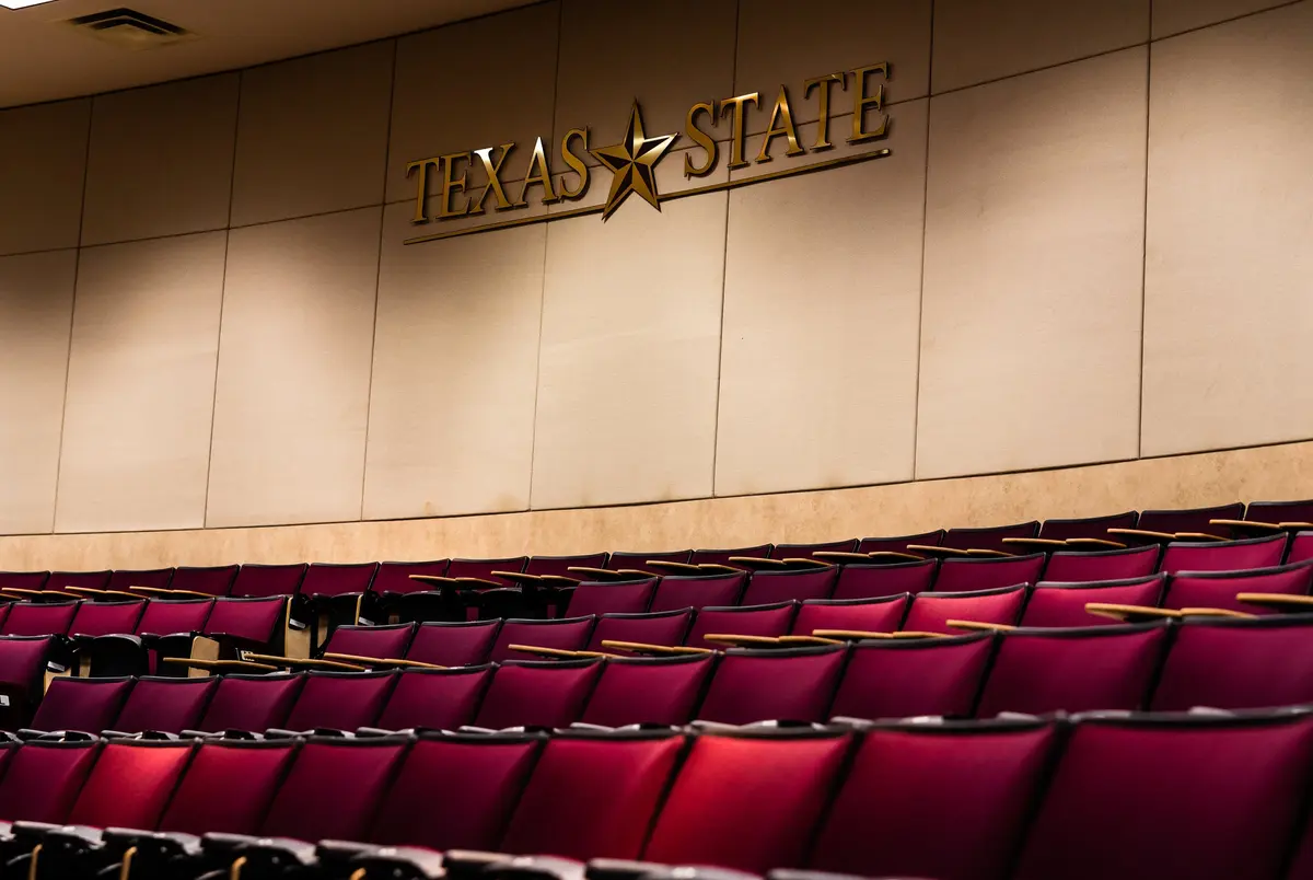 Texas State University Will Hold First 2024 Presidential Debate   TXST COVID JV TT 27.webp