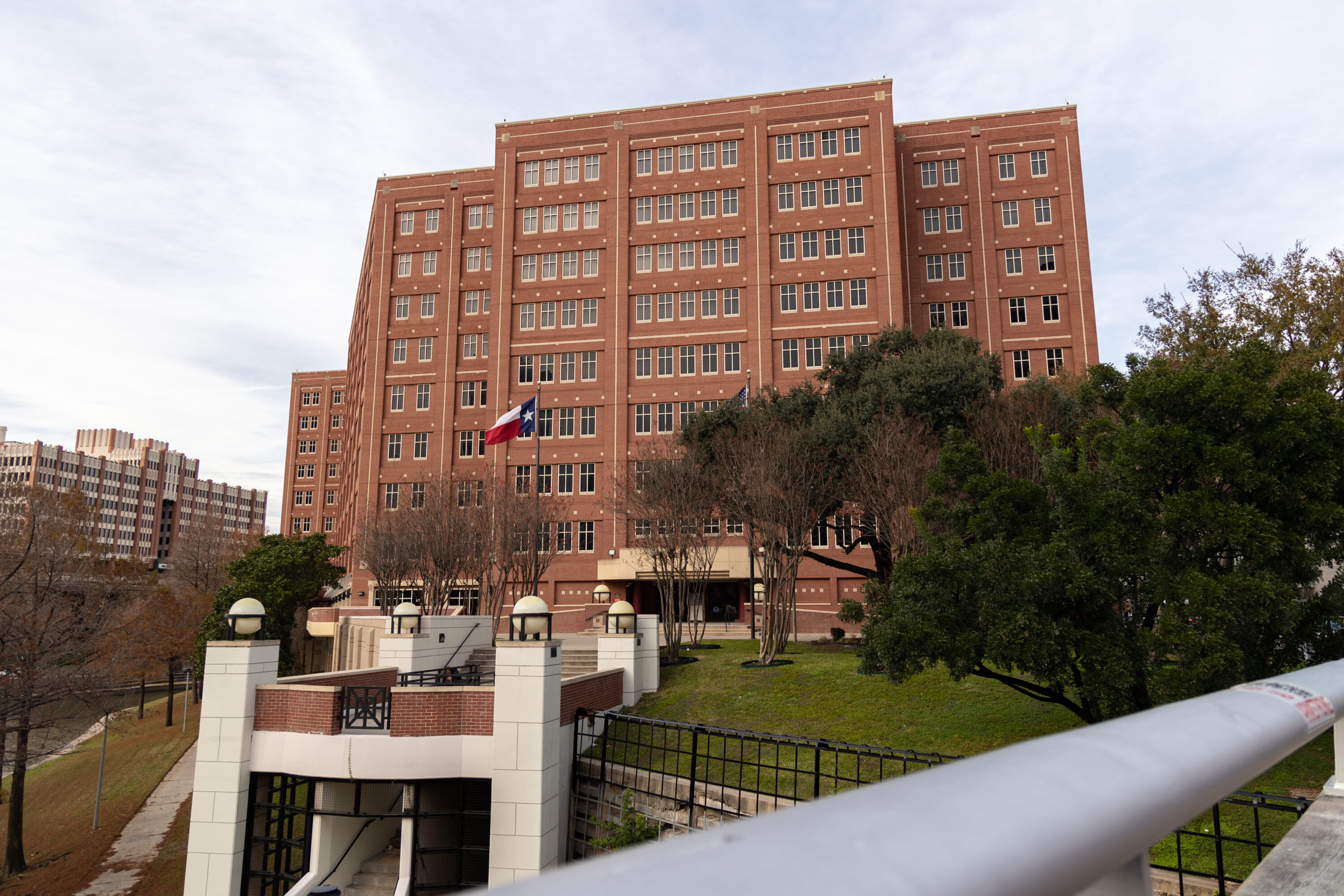 The Harris County Jail in downtown Houston. Taken on Dec. 19, 2023.