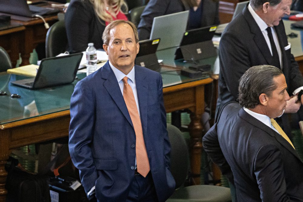 Ken Paxton was acquitted of all 16 impeachment charges Saturday. Four other charges were later dismissed.