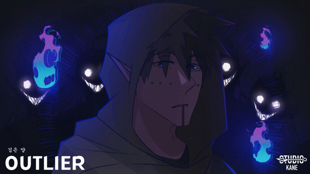 Promotional art for the upcoming series "Outlier."