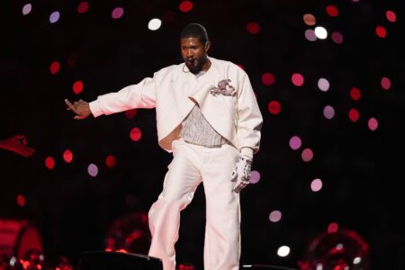 Usher Super Bowl Football