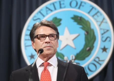 When then-Texas Gov. Rick Perry, seen in 2014, ran for president he had to defend a bill allowing undocumented students to attend state universities or colleges at an in-state tuition rate.