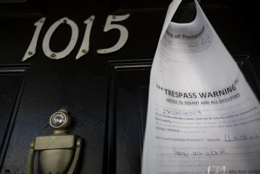 Amid high rents, eviction filings in major Texas cities soar above prepandemic levels Houston