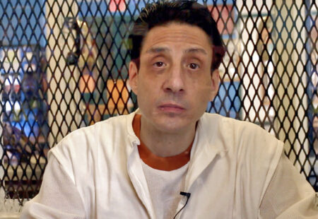 Ivan Cantu in a Feb. 14, 2024, interview from Texas death row.