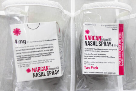 A bag of Narcan