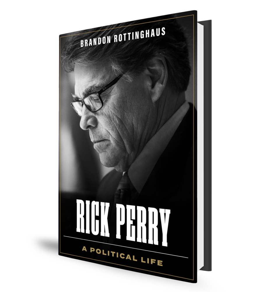 An image of the book, Rick Perry: A Political Life