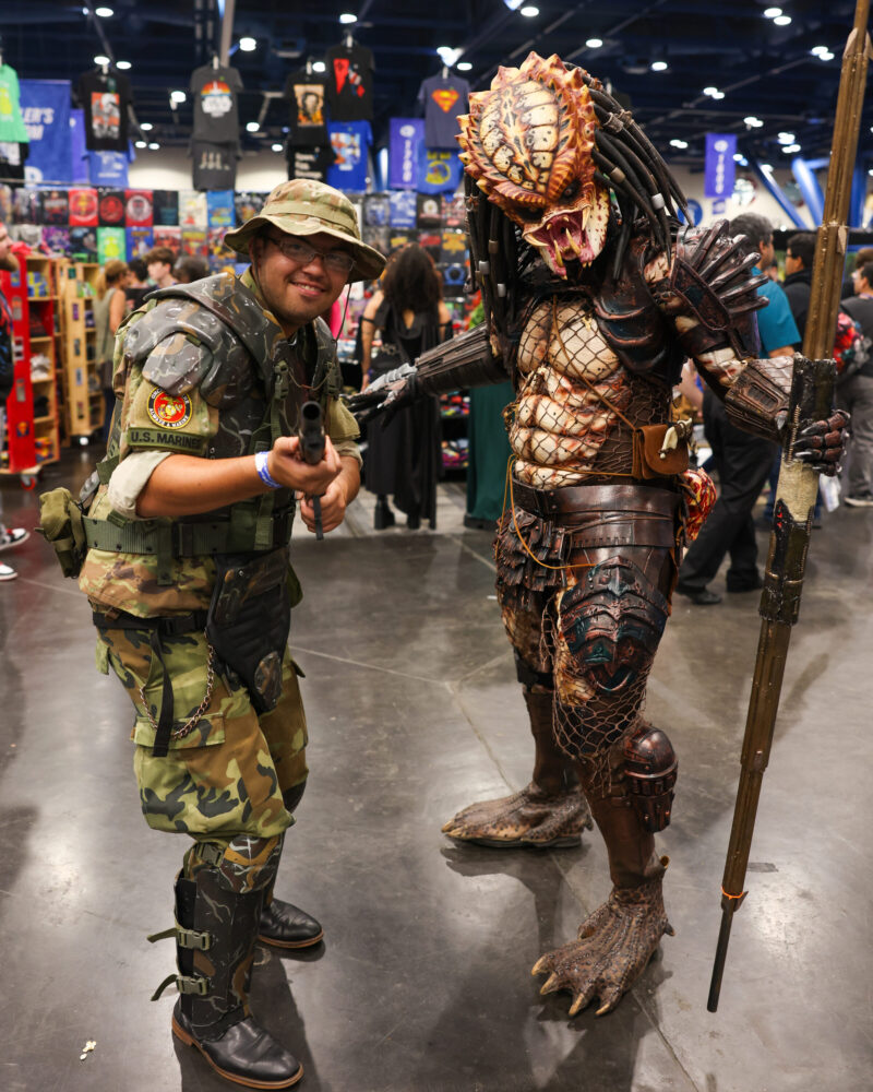 Predator and some of its prey (Photo credit: Rob Salinas)